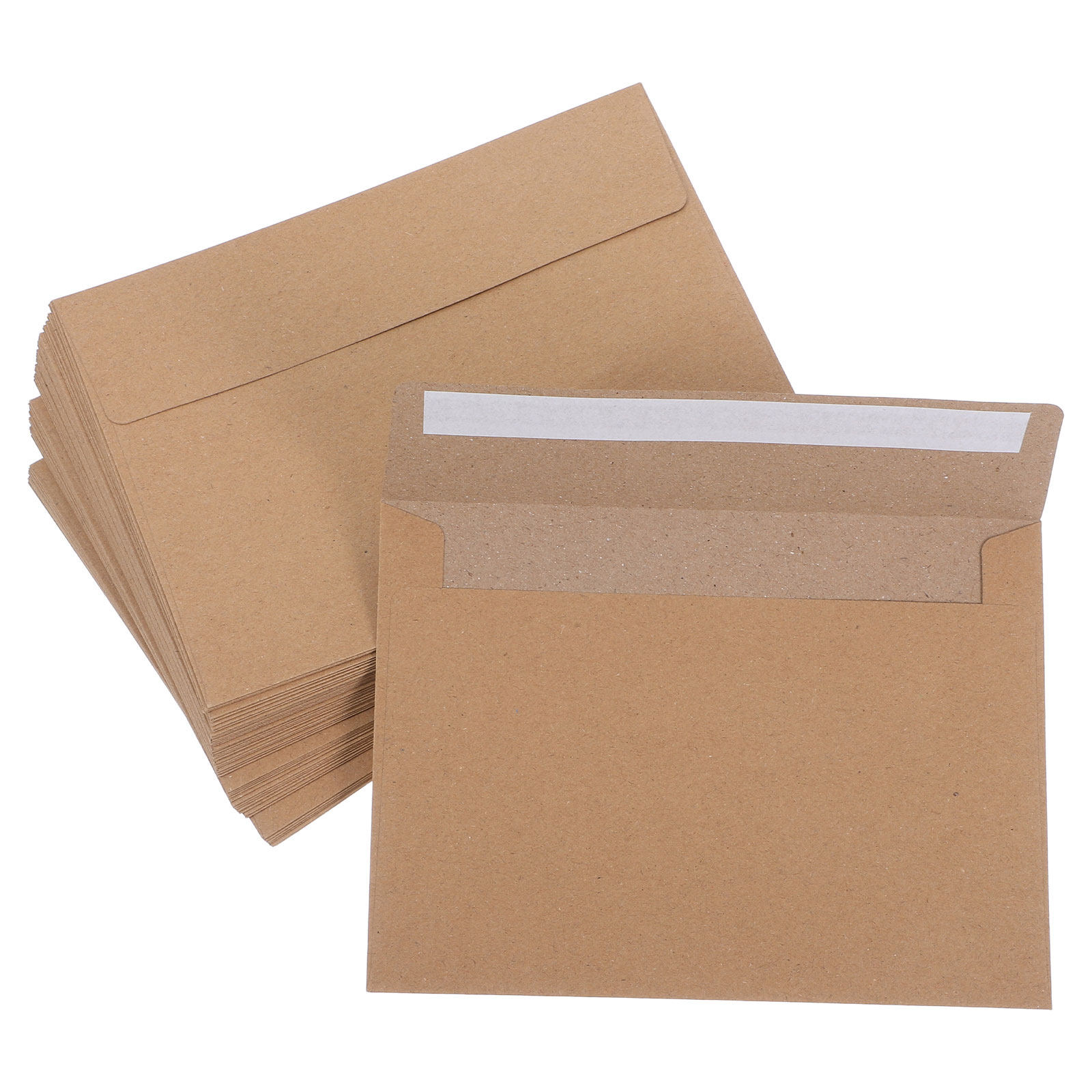 50Pcs 빈티지 크래프트 종이 비즈니스 봉투 결혼식  - Wedding Envelopes 리뷰 및 가격