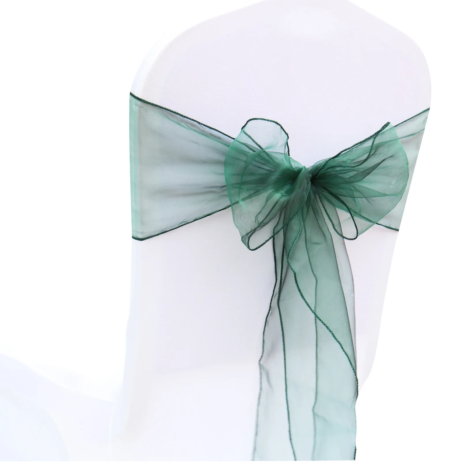 도매 10/50 팩 Organza 연회 의자 새시 새시 - Chair Sash Organza 리뷰 및 가격