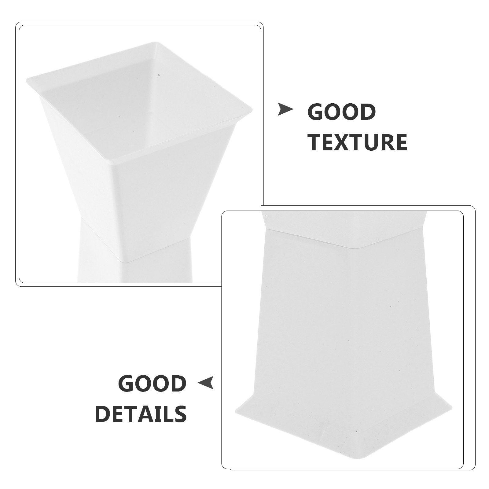 10개입 사각형 꽃꽂이 베이스 플라스틱 부케 라이너 D - Wedding Supply Shops 리뷰 및 가격