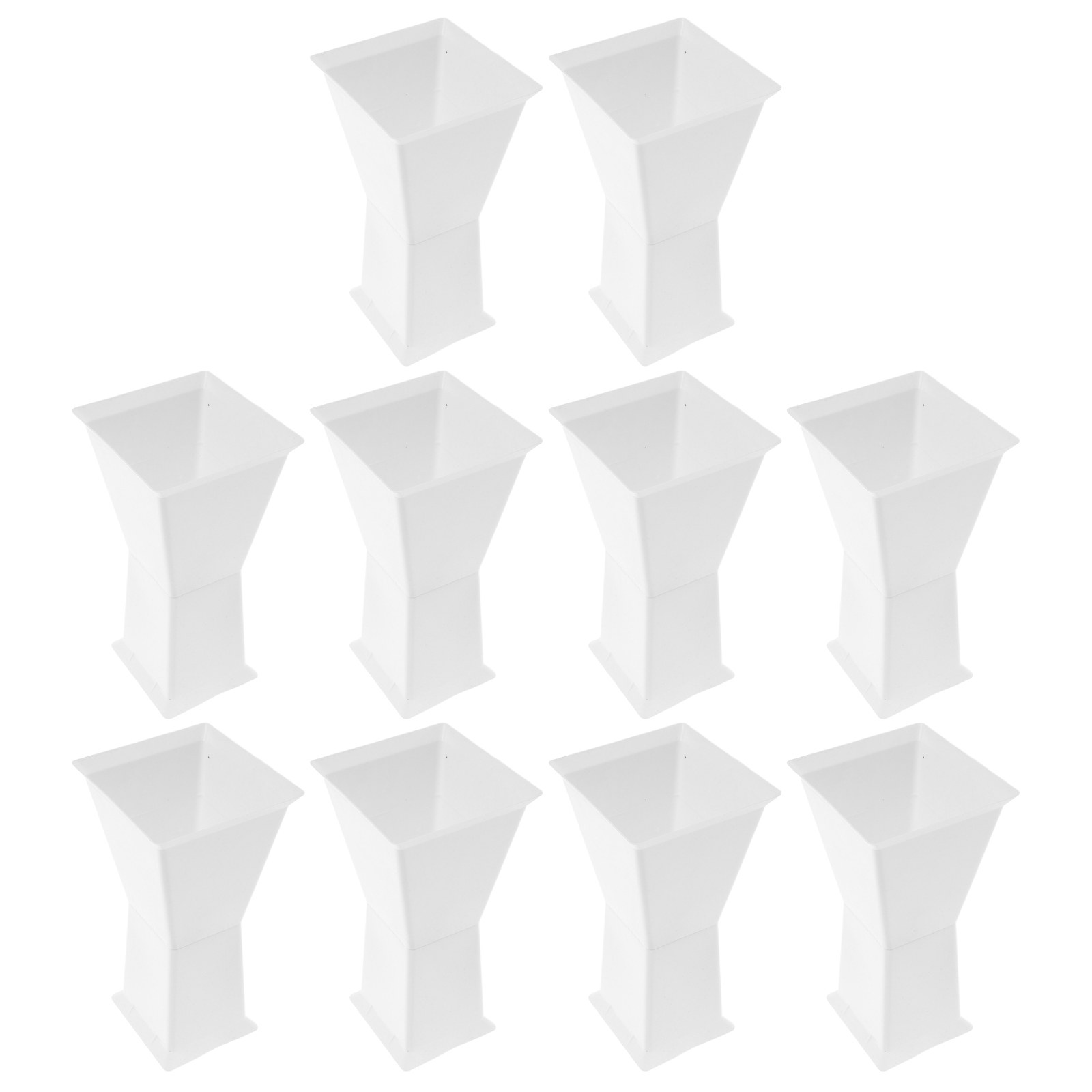 10개입 사각형 꽃꽂이 베이스 플라스틱 부케 라이너 D - Wedding Supply Shops 리뷰 및 가격