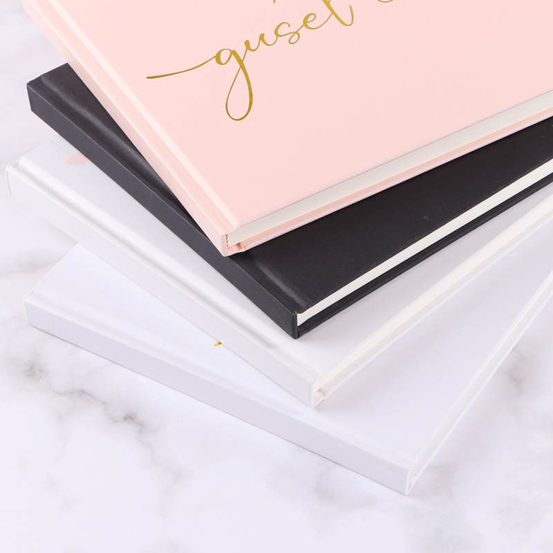 맞춤형 웨딩 방명록 (포일 및 사진 커버 포함) |   - Personalized Guest Book 리뷰 및 가격