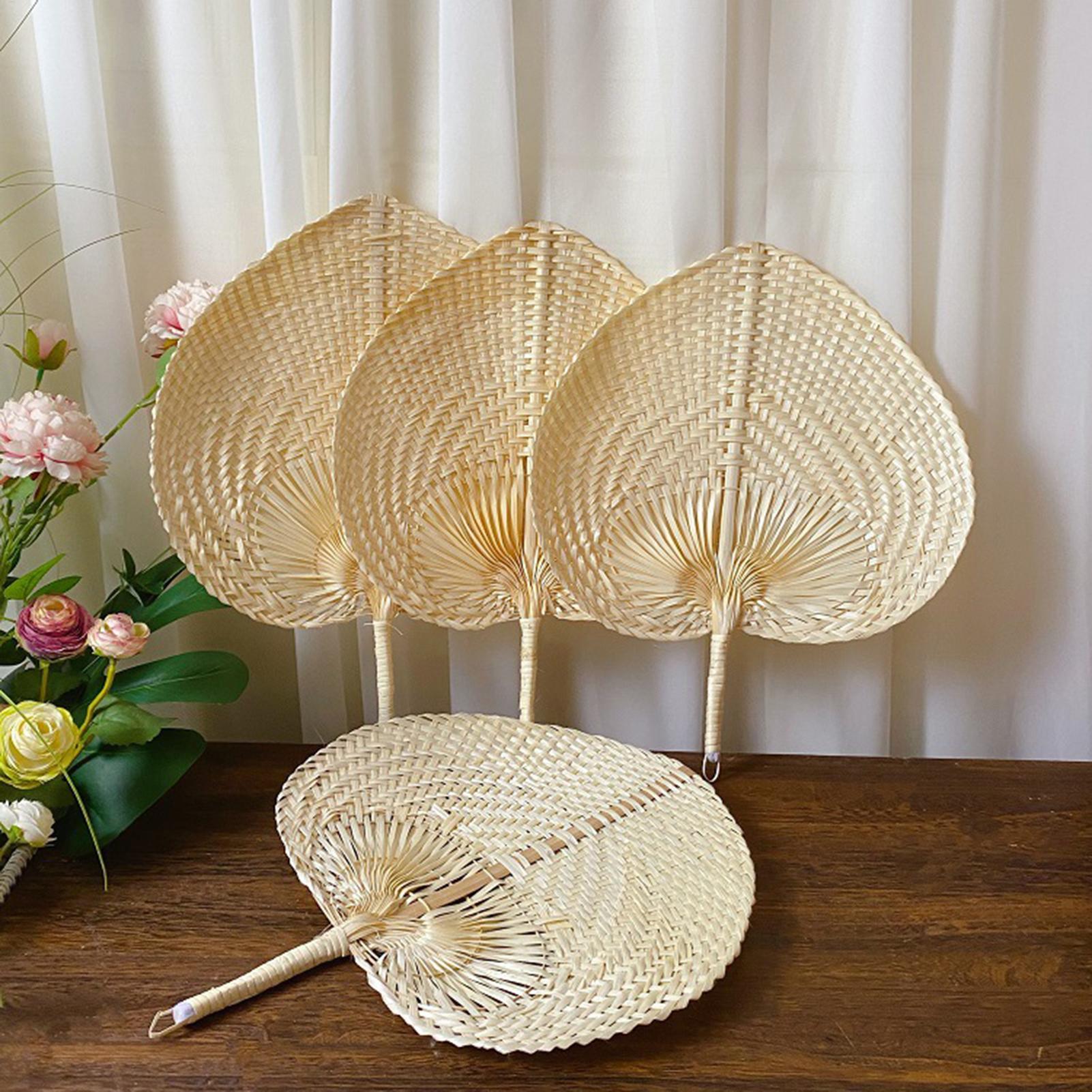 수공예 팬, 손으로 짠 나무잎 부채, 소박한 스타일의  - Wedding Supply Rentals 리뷰 및 가격