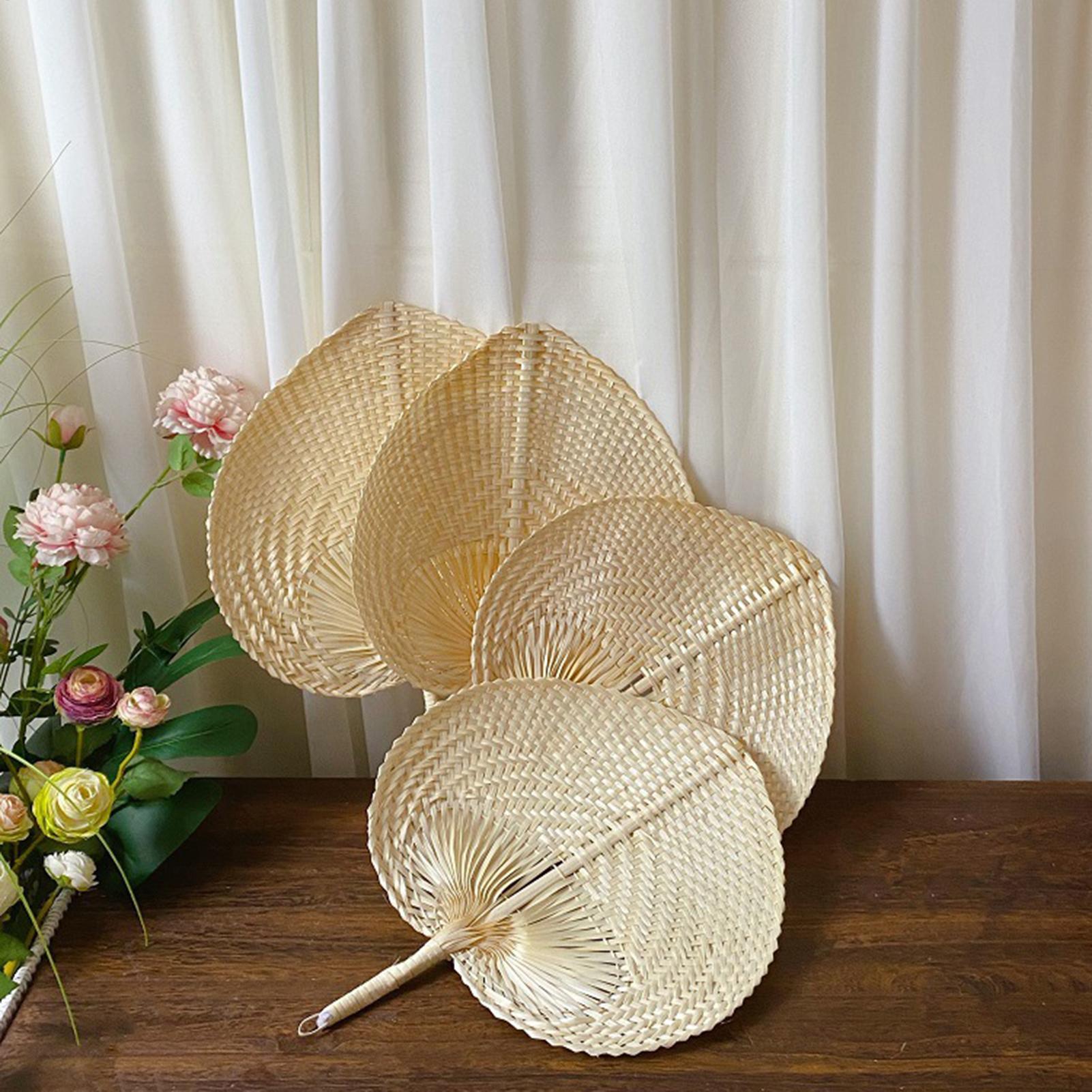 수공예 팬, 손으로 짠 나무잎 부채, 소박한 스타일의  - Wedding Supply Rentals 리뷰 및 가격